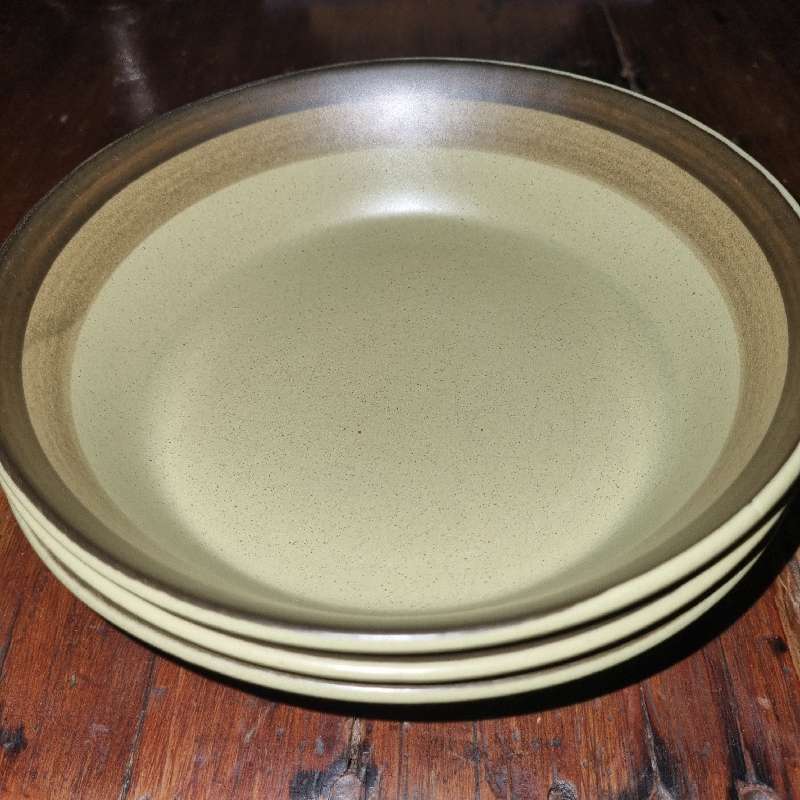 3 x Vintage Retro Desert Bowls / Dishes - Arrowstone - Japan