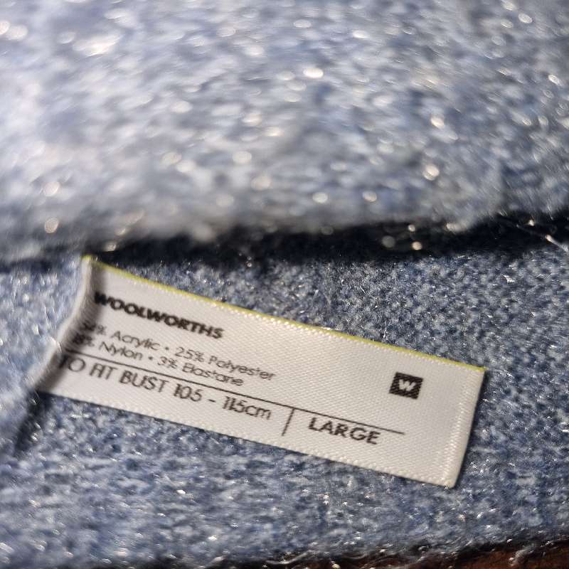 Blueish Grey Knitwear - Woolworths - Size L