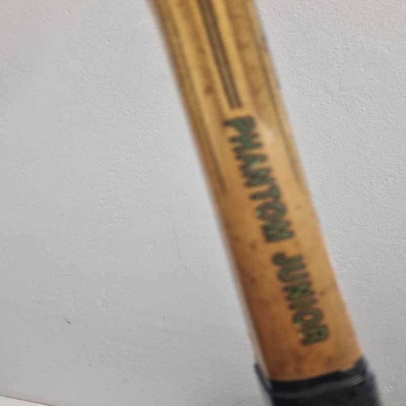 Vintage Slazenger Phantom Junior Wooden Racket - See pictures