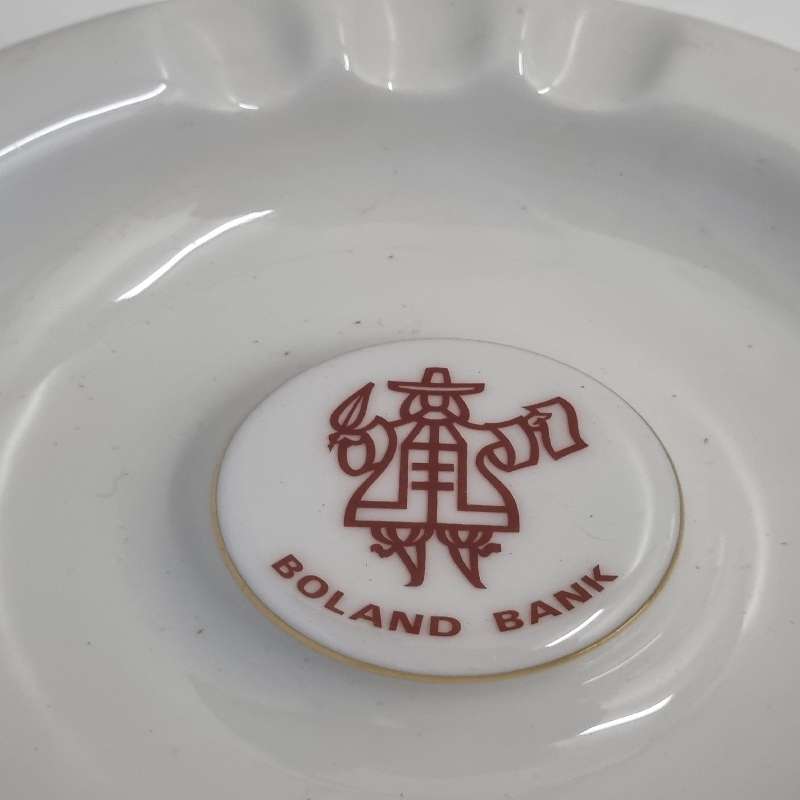 Vintage Boland Bank Continental Ashtray