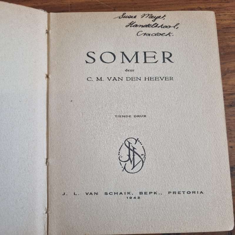 Somer - C.M. van den Heever