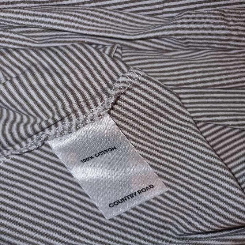 Country Road 100% Cotton striped t-shirt - Size XS