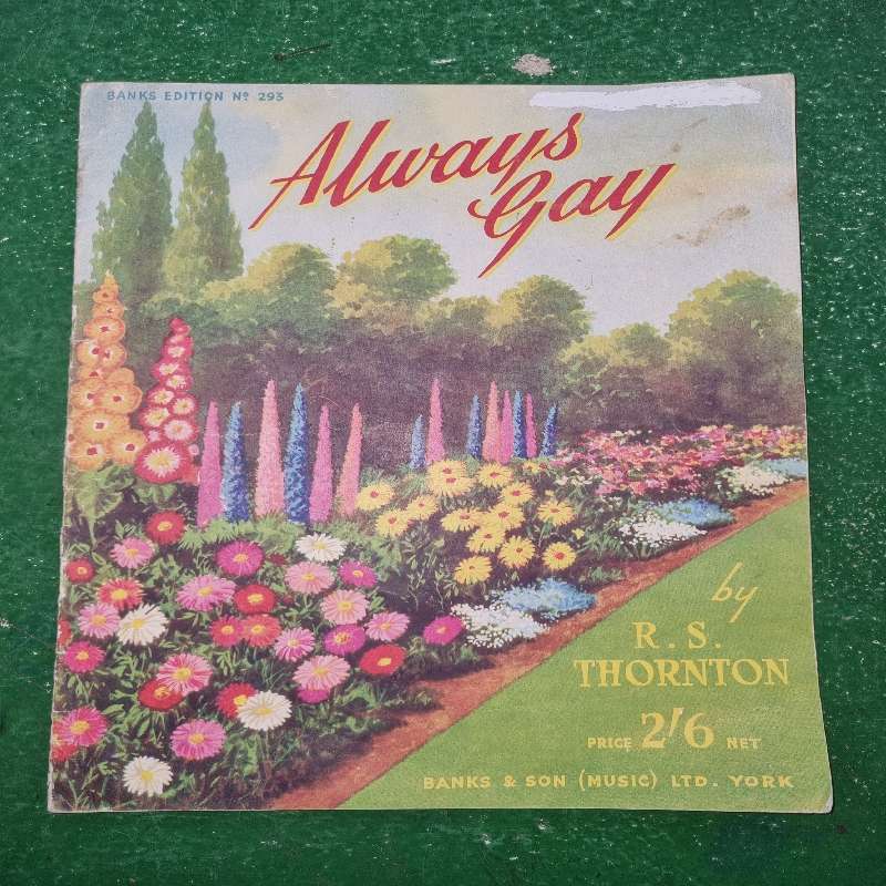 Always Gay by R.S. Thornton - Banks & Son Music - Sheet music