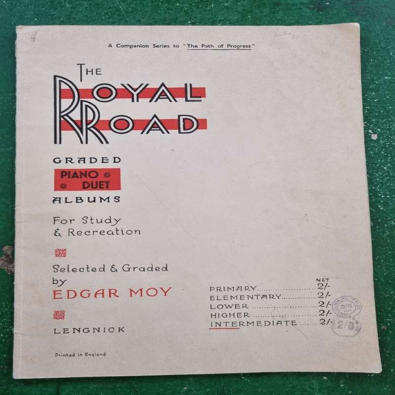 The Royal Road Graded Piono Duet Album - Sheet music