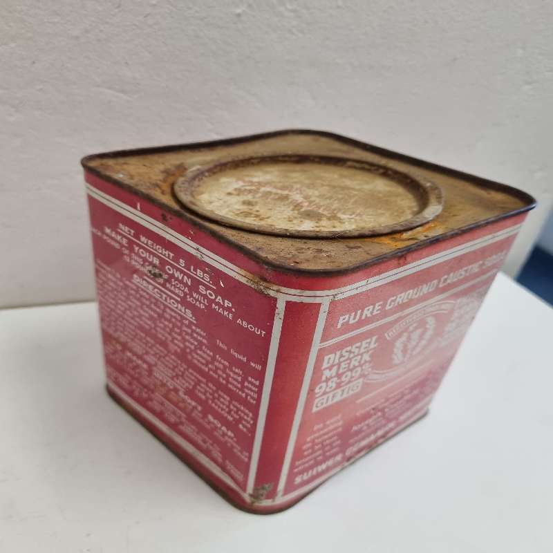 Vintage Dissel Merk / Thistle Brand Tin
