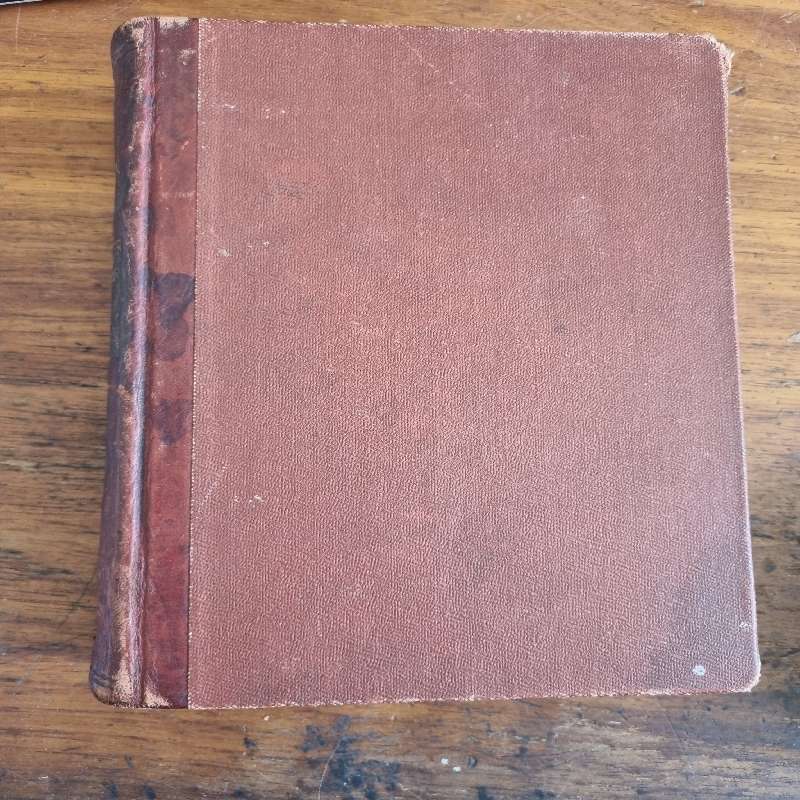 Vintage Leather Bound Book - The Phantom Wing - Johannesburg Public Library