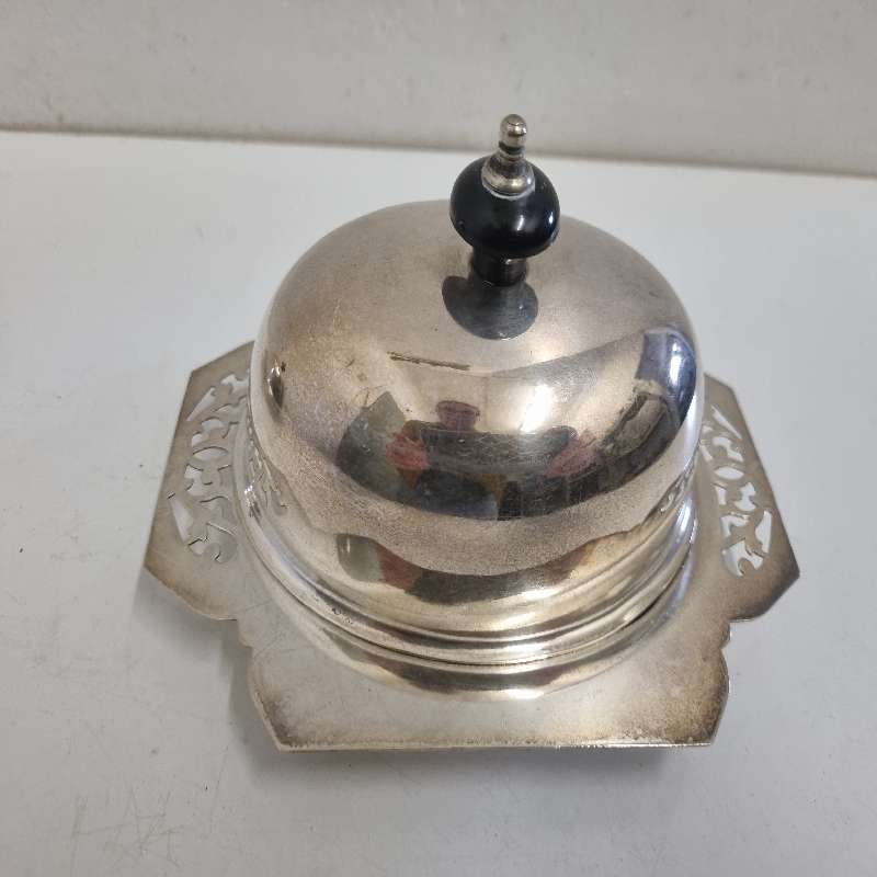 2 x EPNS Silver Plated Trays with lids