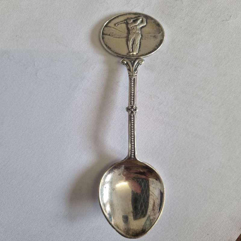 Golf Themed Vintage EPNS Spoon - England