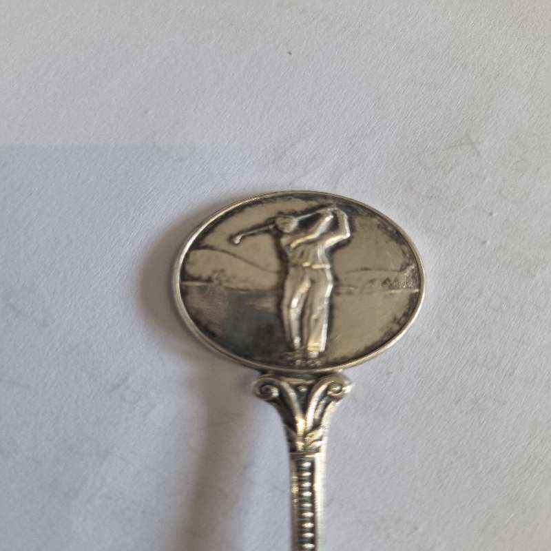 Golf Themed Vintage EPNS Spoon - England
