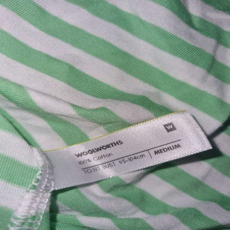 Woolworths 100% cotton T-Shirt - Size M