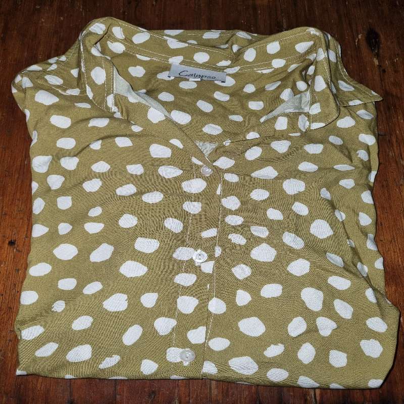 Long Sleeved Shirt by Calypso - Size 36 - Great Quality