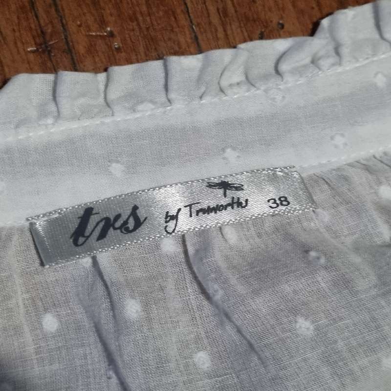 Truworths White shirt - Size 38 - 100% Cotton
