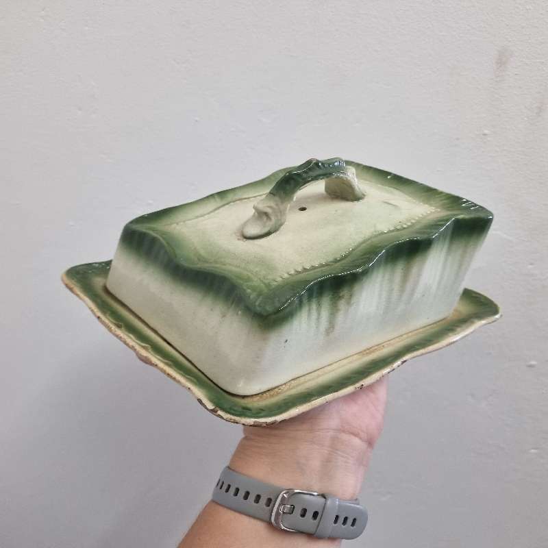 Antique Cheese Dome / Cheese Dish