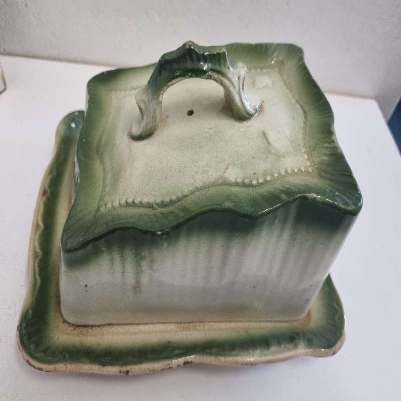 Antique Cheese Dome / Cheese Dish