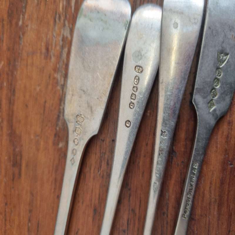13 x Vintage Forks - all stamped