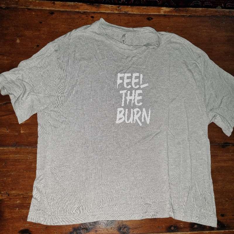 Woolworths Edition Cropped Oversized Fitness Top - Size M - Feel the Burn