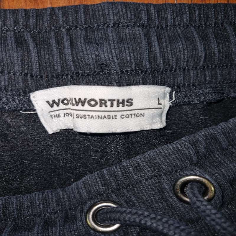 Woolworths Tracksuit pants - Sustainable Cotton - Size L