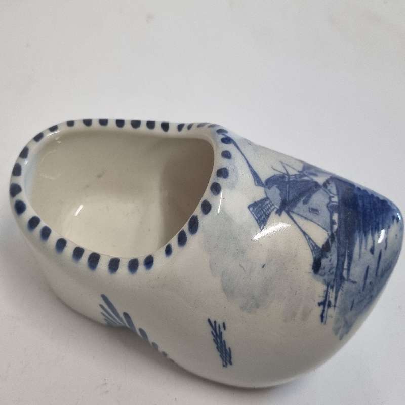 Delft Hand Painted Shoe - Made in Holland