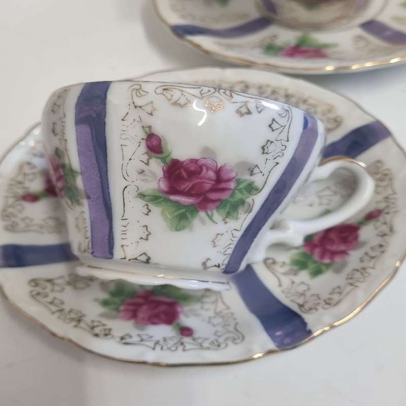 2 x Vintage Mini Porcelain Duos
