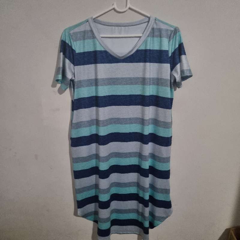 Striped Shein Dress - Size XL
