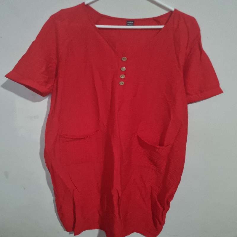 Red Shein Dress - Size L