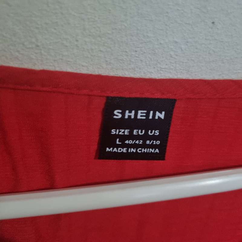 Red Shein Dress - Size L