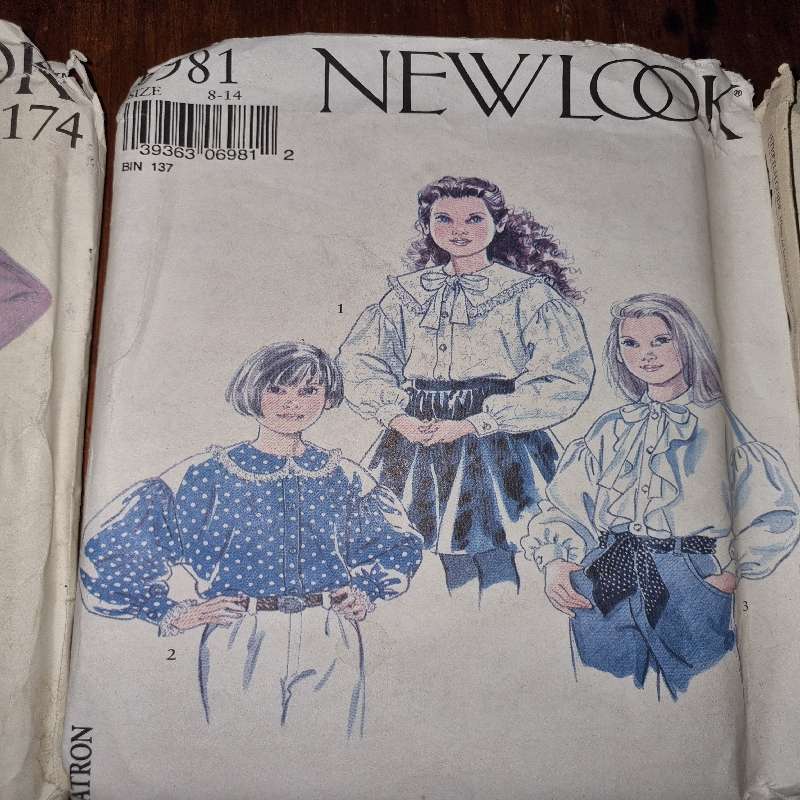 3 x Vintage Ladies Clothing Patterns - Not checked