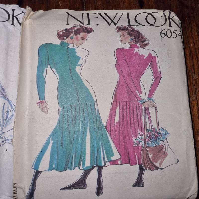 3 x Vintage Ladies Clothing Patterns - Not checked