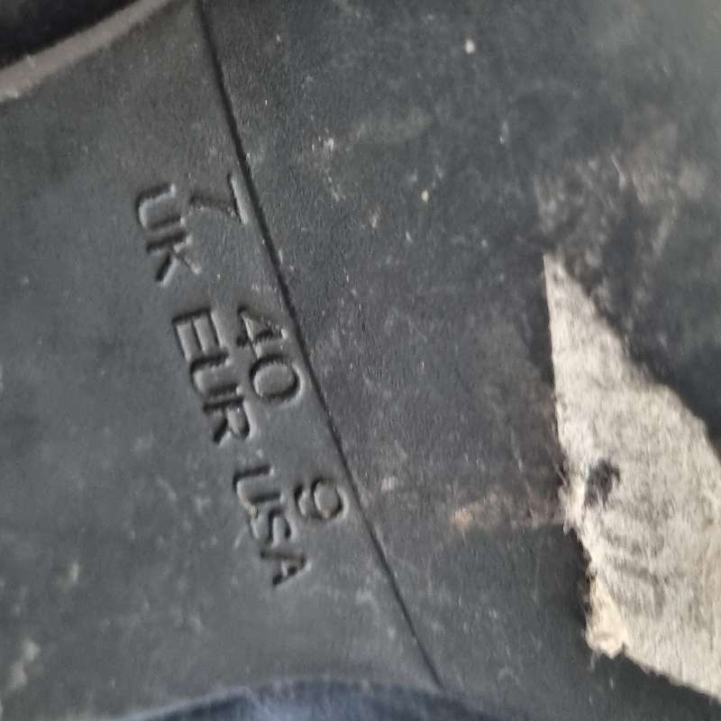 Primark black boots - Size 7