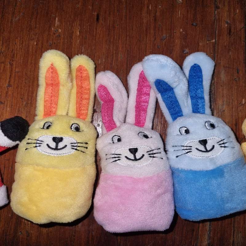6 x Finger puppets