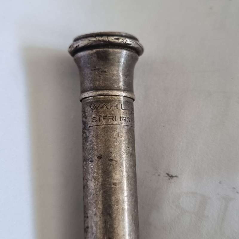 Vintage Wahl Eversharp pencil - Sterling Silver - Made in USA - Working condition but needs a clean