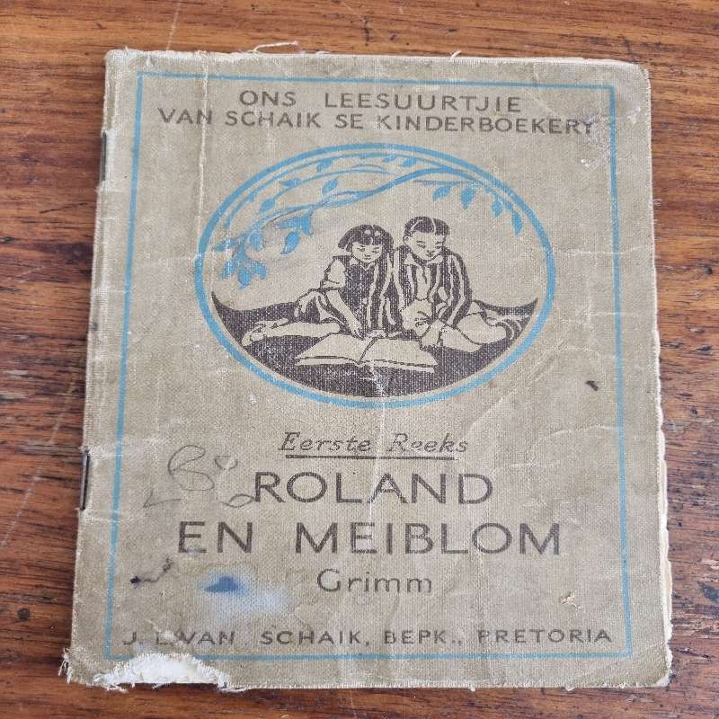 Ons Leesuurtjie - Roland en Meiblom - Vintage Boekie