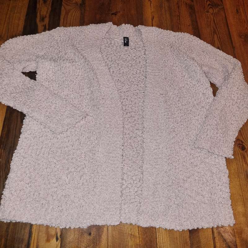 Pink Knitted long Coat - Size M - Foschini