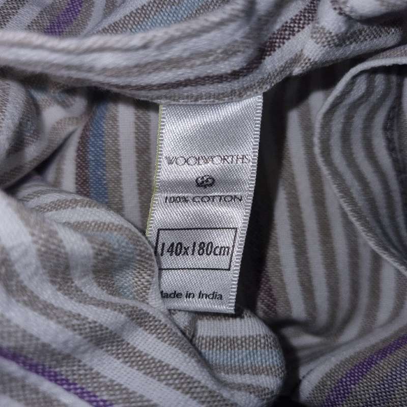 Woolworths Tablecloth - 100% Cotton - Size - 140cm x 180cm