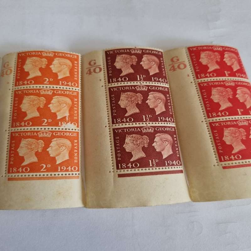 1940 Victoria George Stamps - See pictures