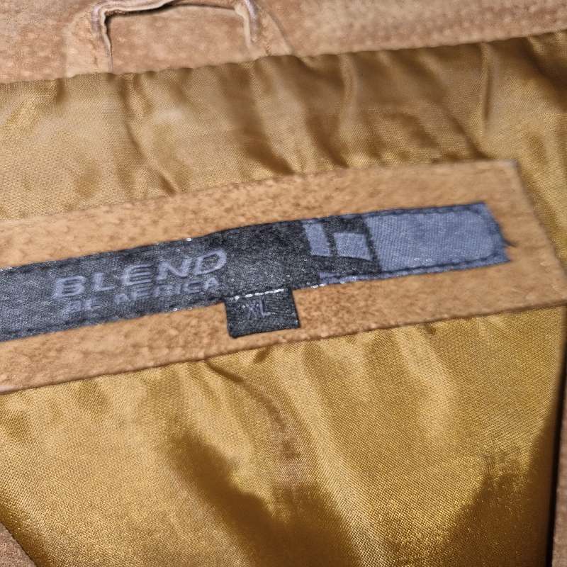 Genuine Leather Jacket - Label says XL but will better fit a M/L