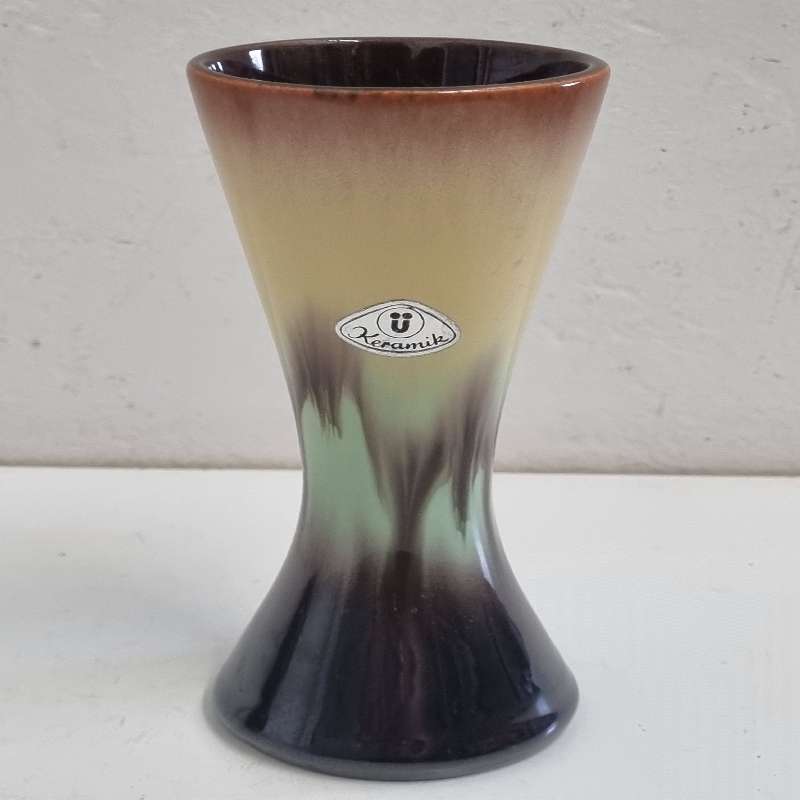 Vintage Keramik Vase - Height - 15cm