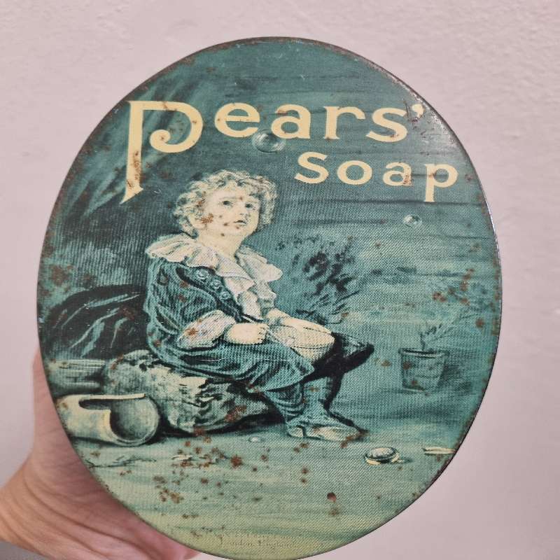 Vintage Pears Soap Tin