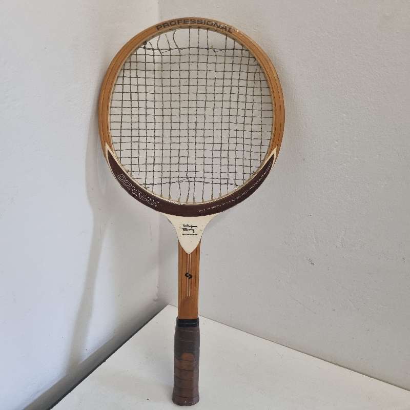 Vintage Donnay Bjorn Borg professional Wooden Tennis Racket - Belgium - See pictures