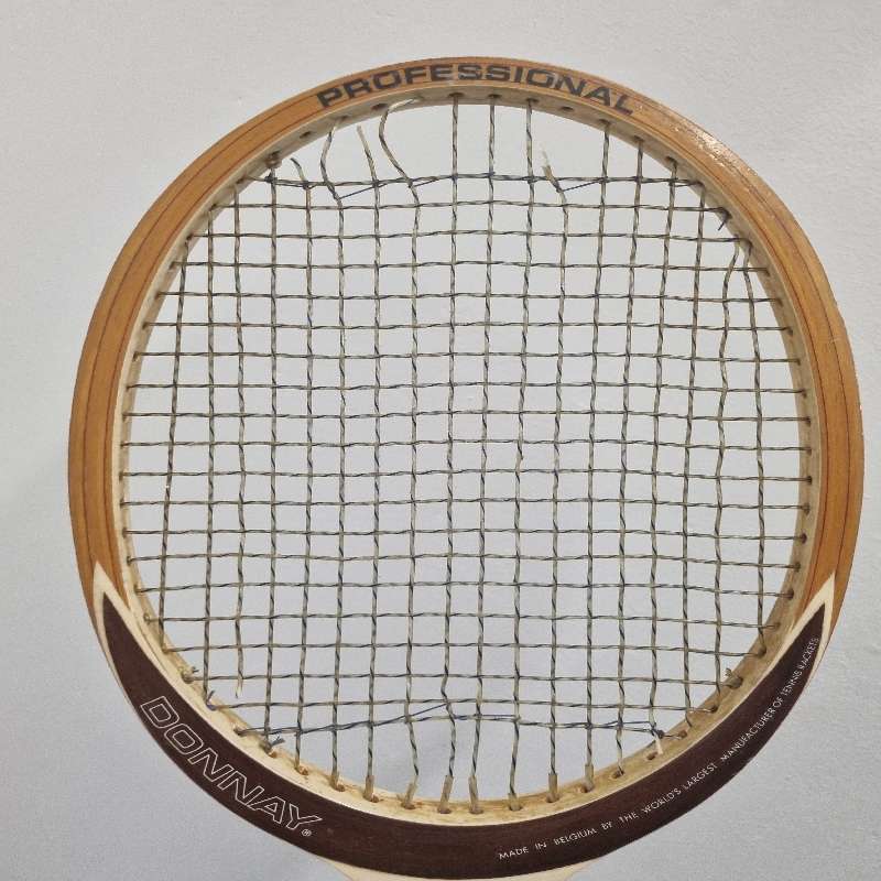 Vintage Donnay Bjorn Borg professional Wooden Tennis Racket - Belgium - See pictures