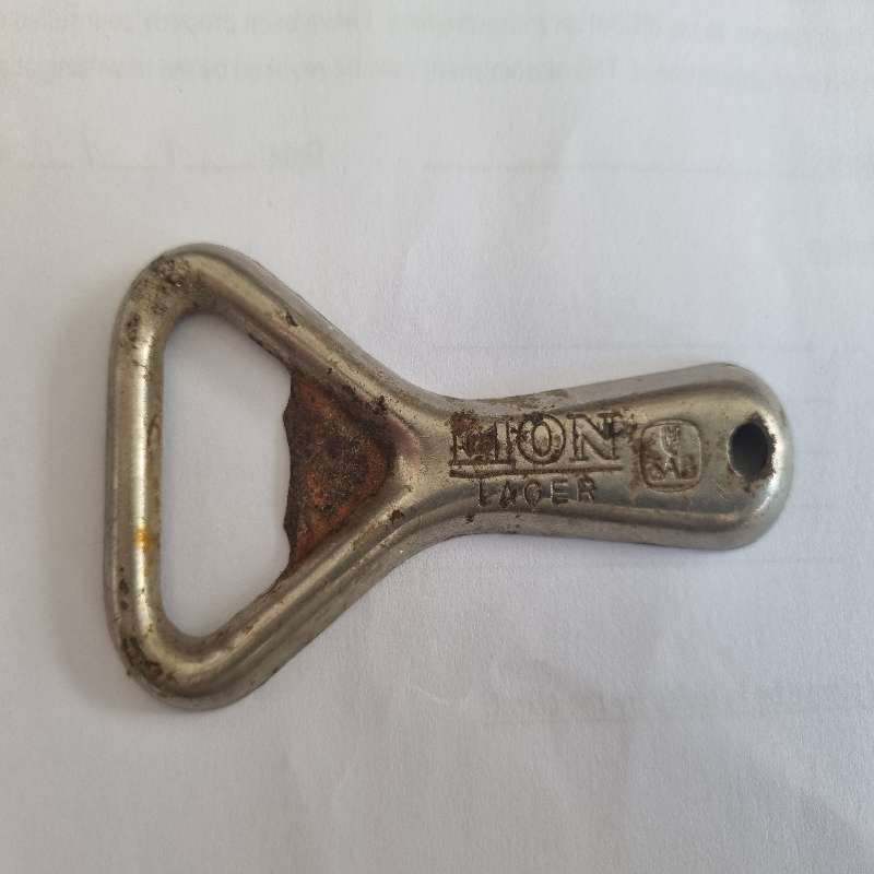 Lion Lager Bottle Opener - Some Rust
