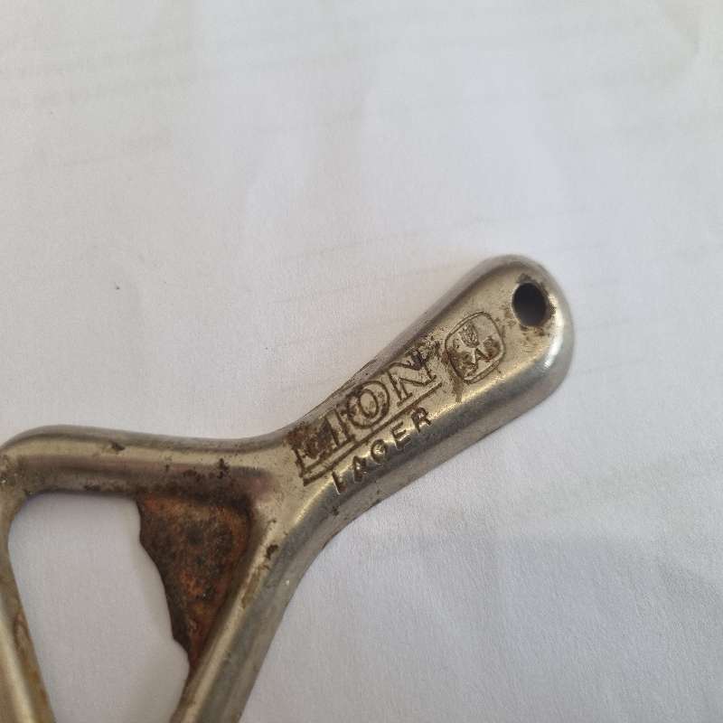 Lion Lager Bottle Opener - Some Rust