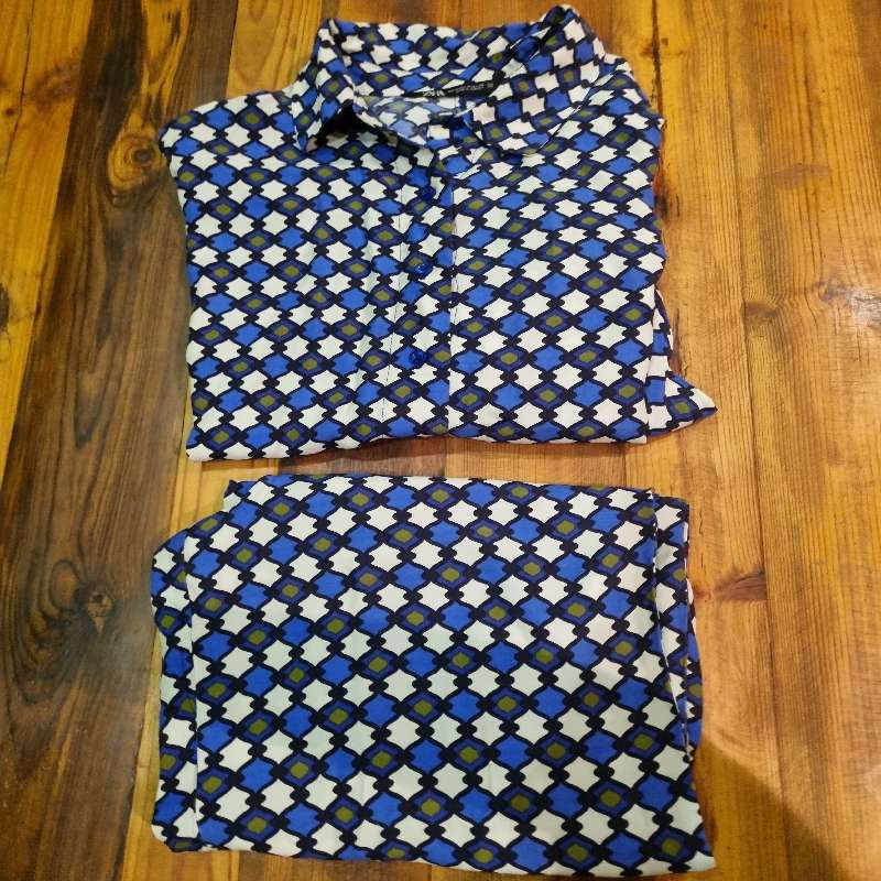 Zara 2 Piece pants and shirt set - Size M