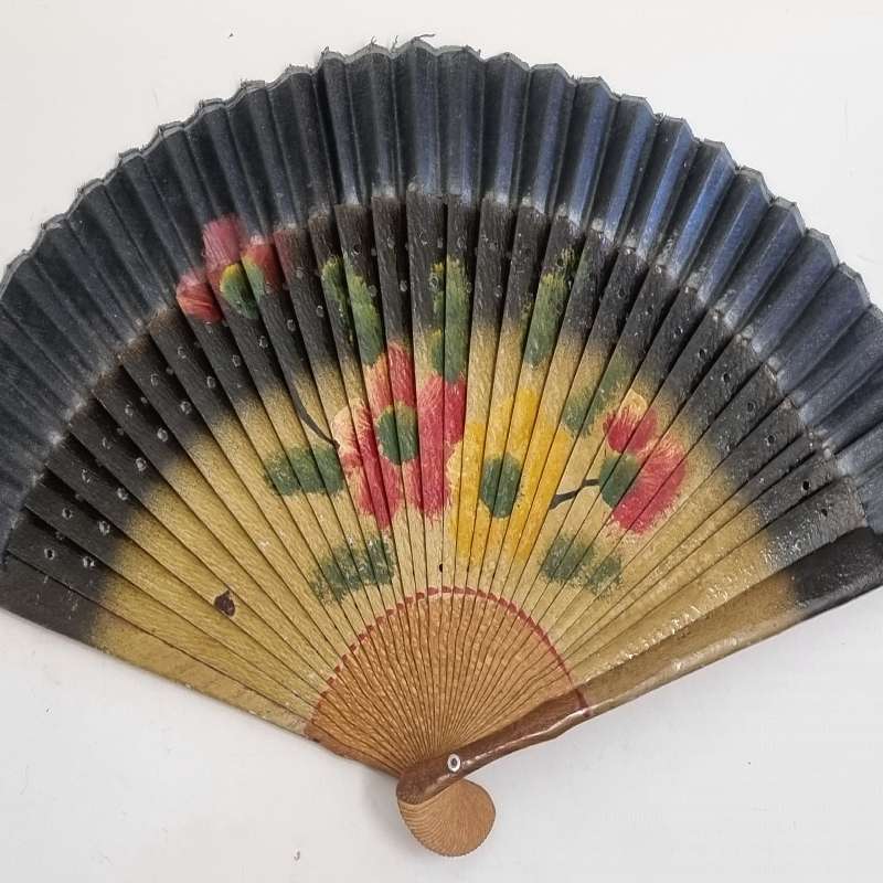 Vintage Foldable Chinese hand fan