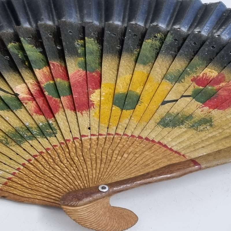 Vintage Foldable Chinese hand fan