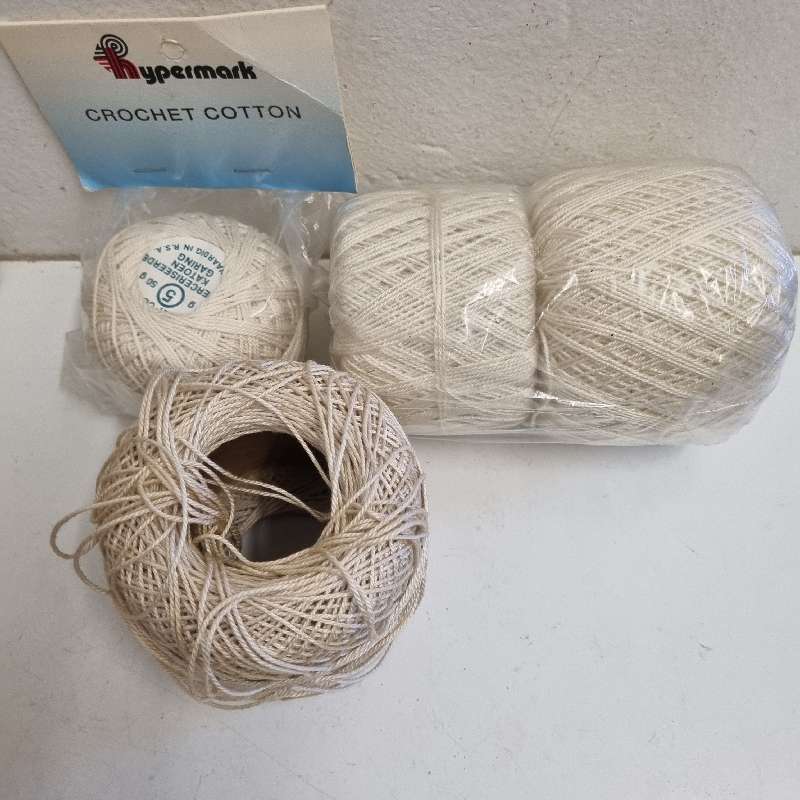 Crochet Cotton - See pictures
