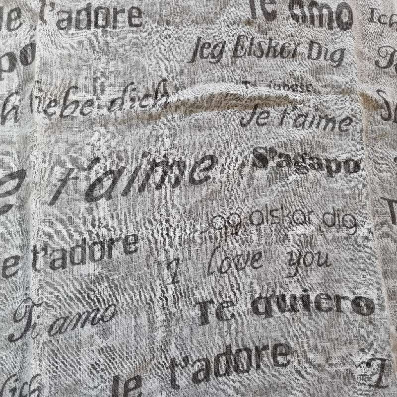 Tablecloth - size - 1.4m x 1.4m - 100% Linen