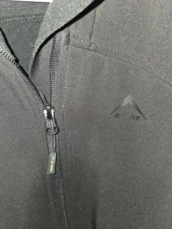 Black K-way Jacket - Size S