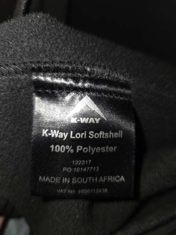 Black K-way Jacket - Size S