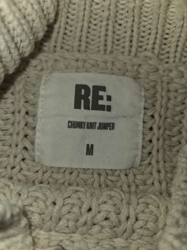 RE: Chunky Knit Jumper - Knitwear Size M